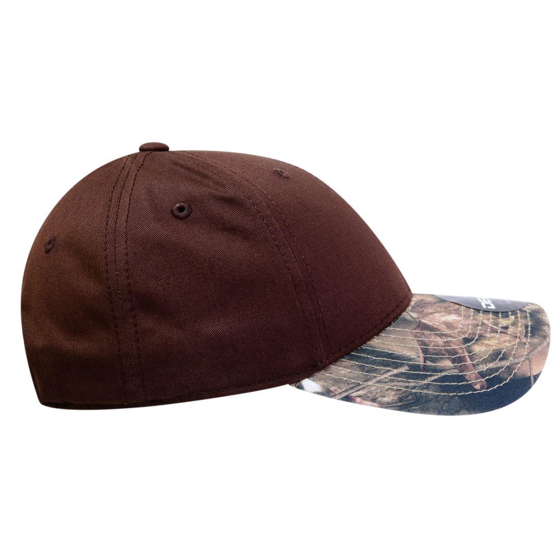 Decky 217 Structured Camouflage Hats Low Profile 6 Panel Curved Bill Caps