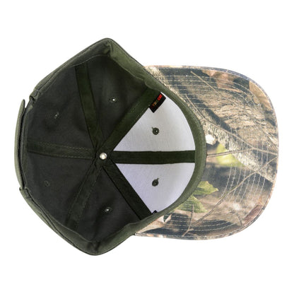 Decky 217 Structured Camouflage Hats Low Profile 6 Panel Curved Bill Caps