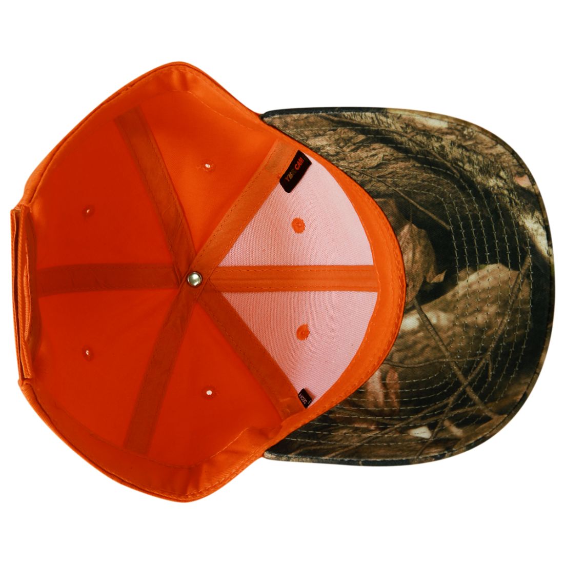 Decky 217 Structured Camouflage Hats Low Profile 6 Panel Curved Bill Caps