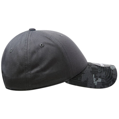 Decky 217 Structured Camouflage Hats Low Profile 6 Panel Curved Bill Caps