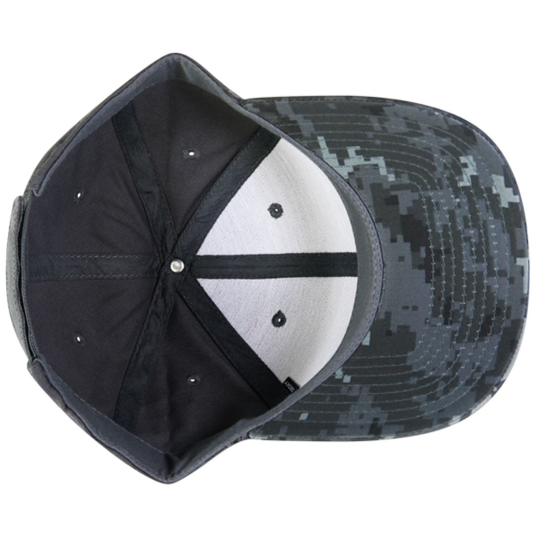 Decky 217 Structured Camouflage Hats Low Profile 6 Panel Curved Bill Caps
