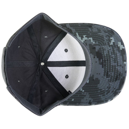 Decky 217 Structured Camouflage Hats Low Profile 6 Panel Curved Bill Caps