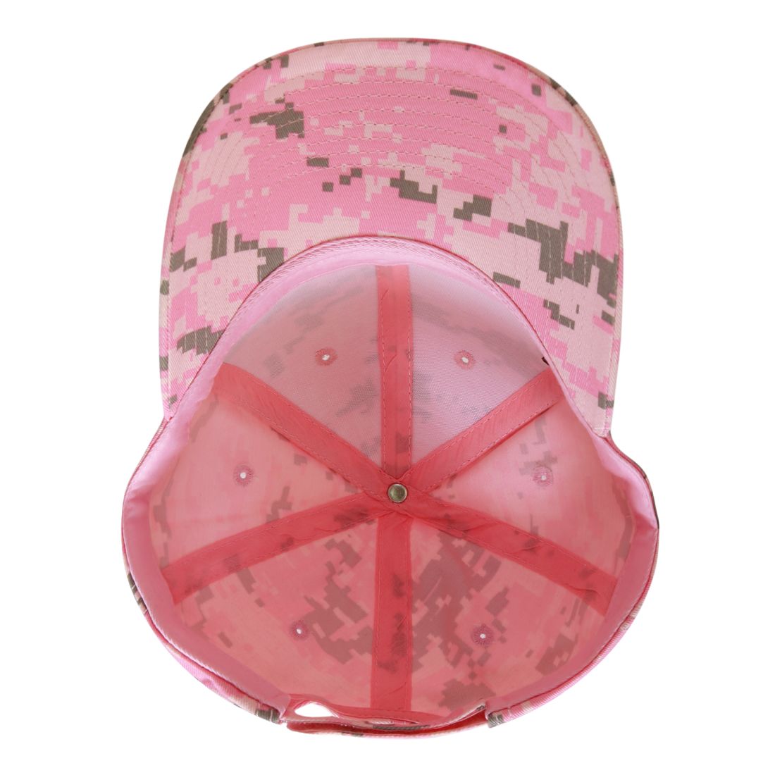 Decky 217 Structured Camouflage Hats Low Profile 6 Panel Curved Bill Caps