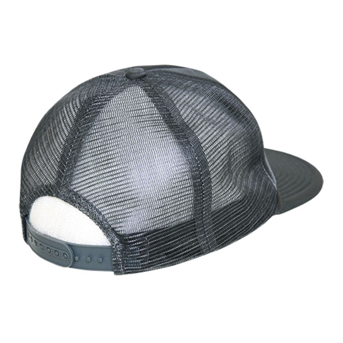 Decky 223 Solid Foam Trucker Hats High Profile 5 Panel Flat Bill Caps Blank Wholesale