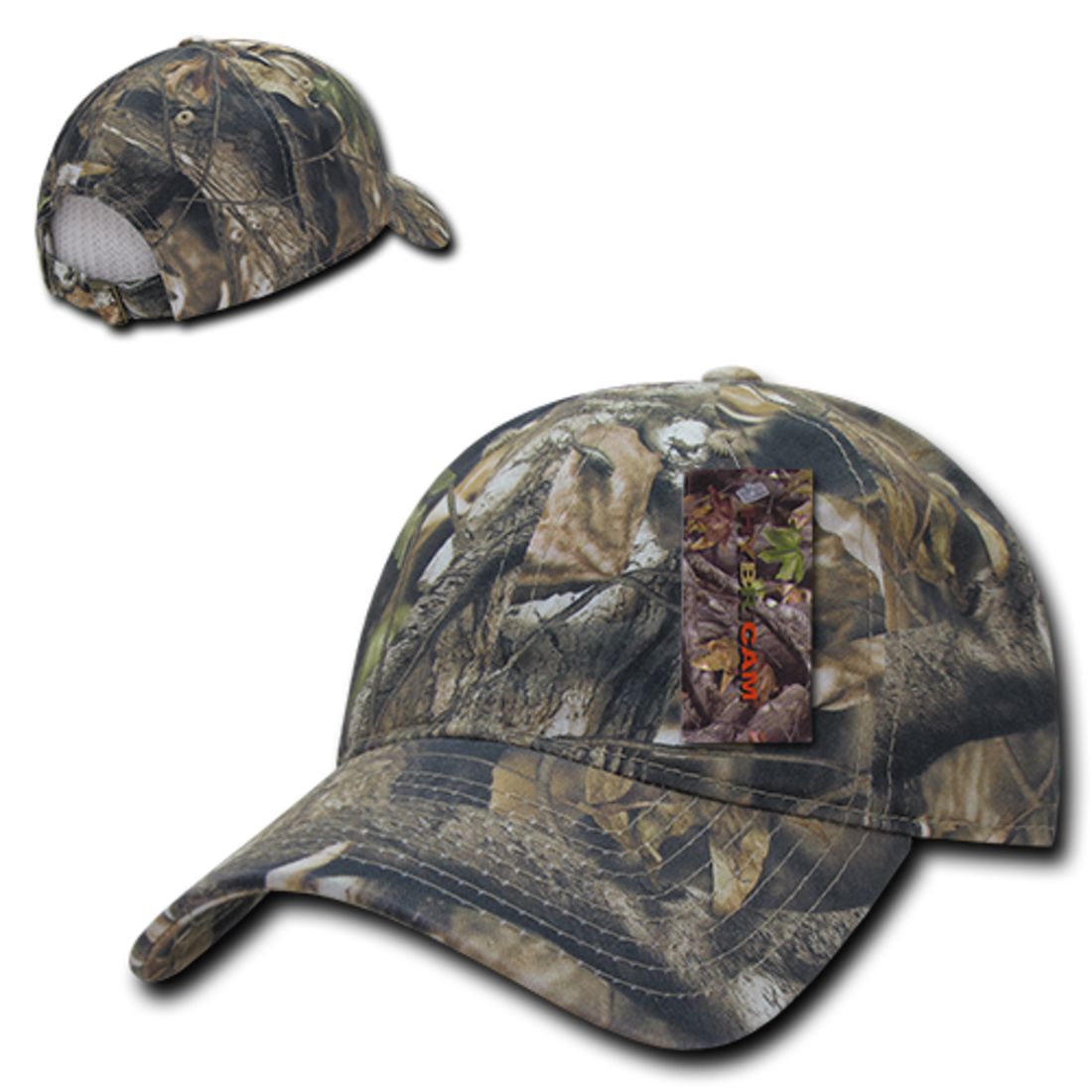 Decky 228 Relaxed Camouflage Hybricam Trucker Hats Low Profile 6 Panel Caps Wholesale