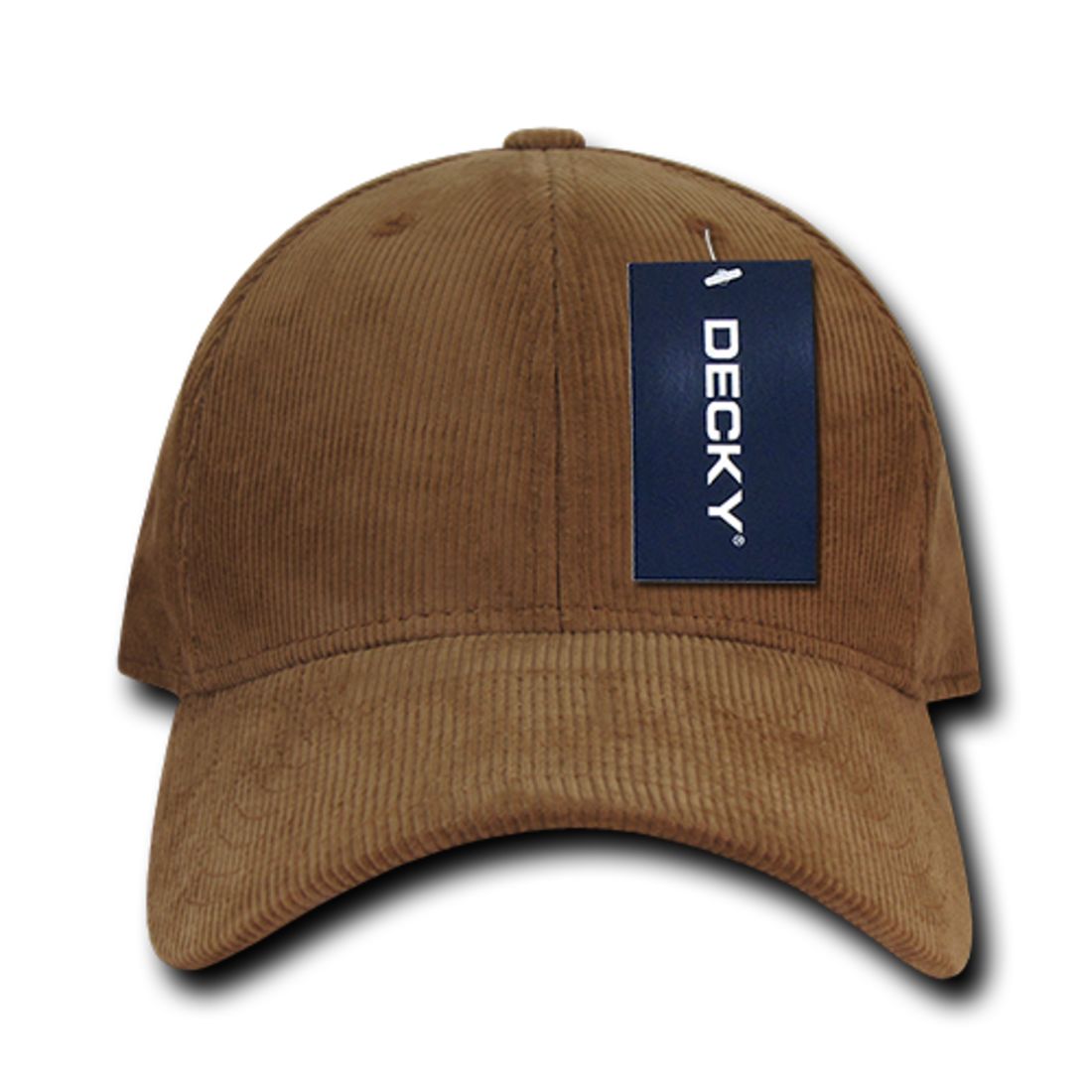 Decky 231 Corduroy Hats Low Crown 6 Panel Curved Bill Dad Baseball