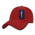 Decky 231 Corduroy Hats Low Crown 6 Panel Curved Bill Dad Baseball Caps Wholesale