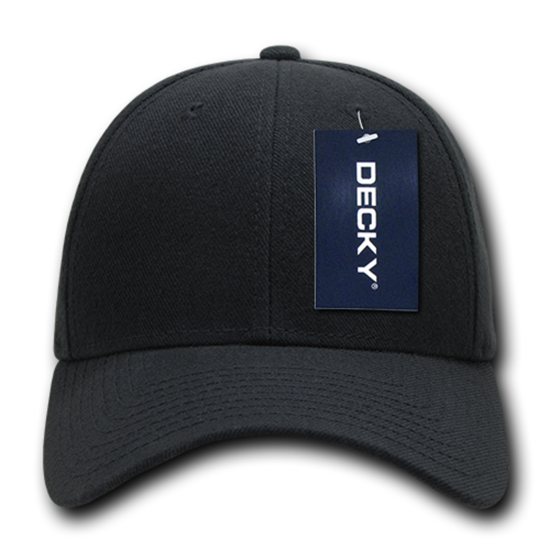 Decky 234 Structured Acrylic Low Crown Hats Curved Bill Dad Baseball Caps Wholesale