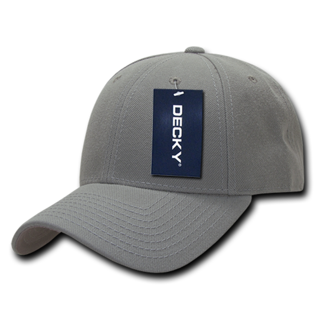 Decky 234 Structured Acrylic Low Crown Hats Curved Bill Dad Baseball Caps Wholesale