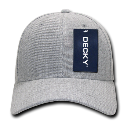 Decky 234 Structured Acrylic Low Crown Hats Curved Bill Dad Baseball Caps Wholesale