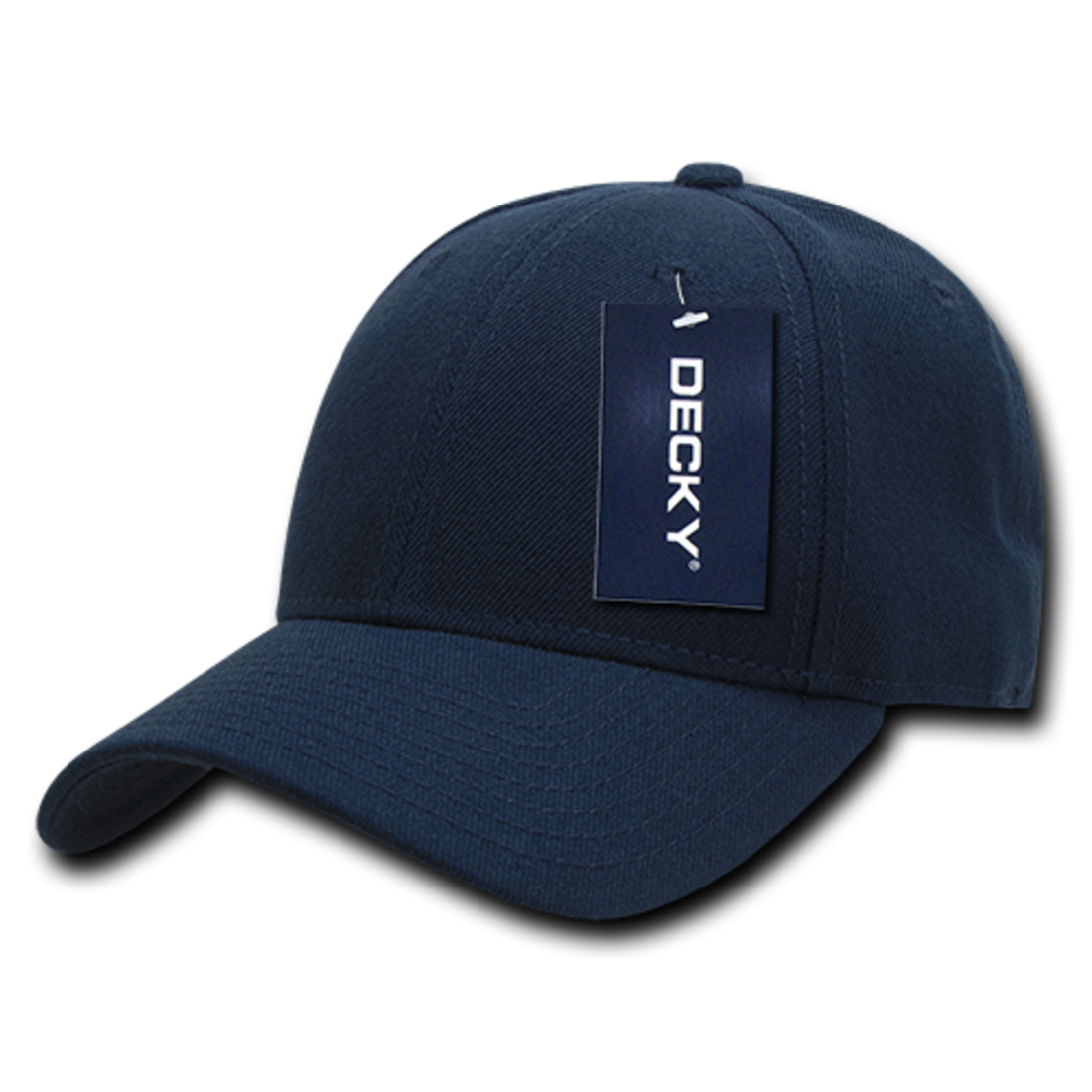 Decky 234 Structured Acrylic Low Crown Hats Curved Bill Dad Baseball Caps Wholesale