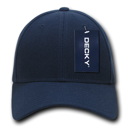Decky 234 Structured Acrylic Low Crown Hats Curved Bill Dad Baseball Caps Wholesale