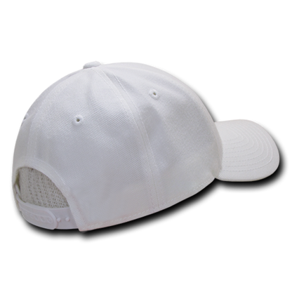 Decky 234 Structured Acrylic Low Crown Hats Curved Bill Dad Baseball Caps Wholesale