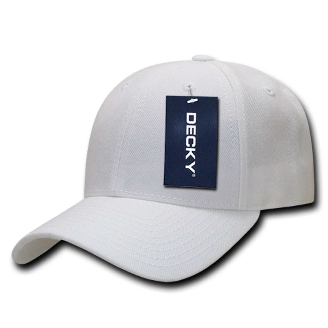 Decky 234 Structured Acrylic Low Crown Hats Curved Bill Dad Baseball Caps Wholesale