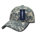 Decky 239 Camo Relaxed Ripstop Baseball Hats Low Crown 6 Panel Dad Caps Wholesale