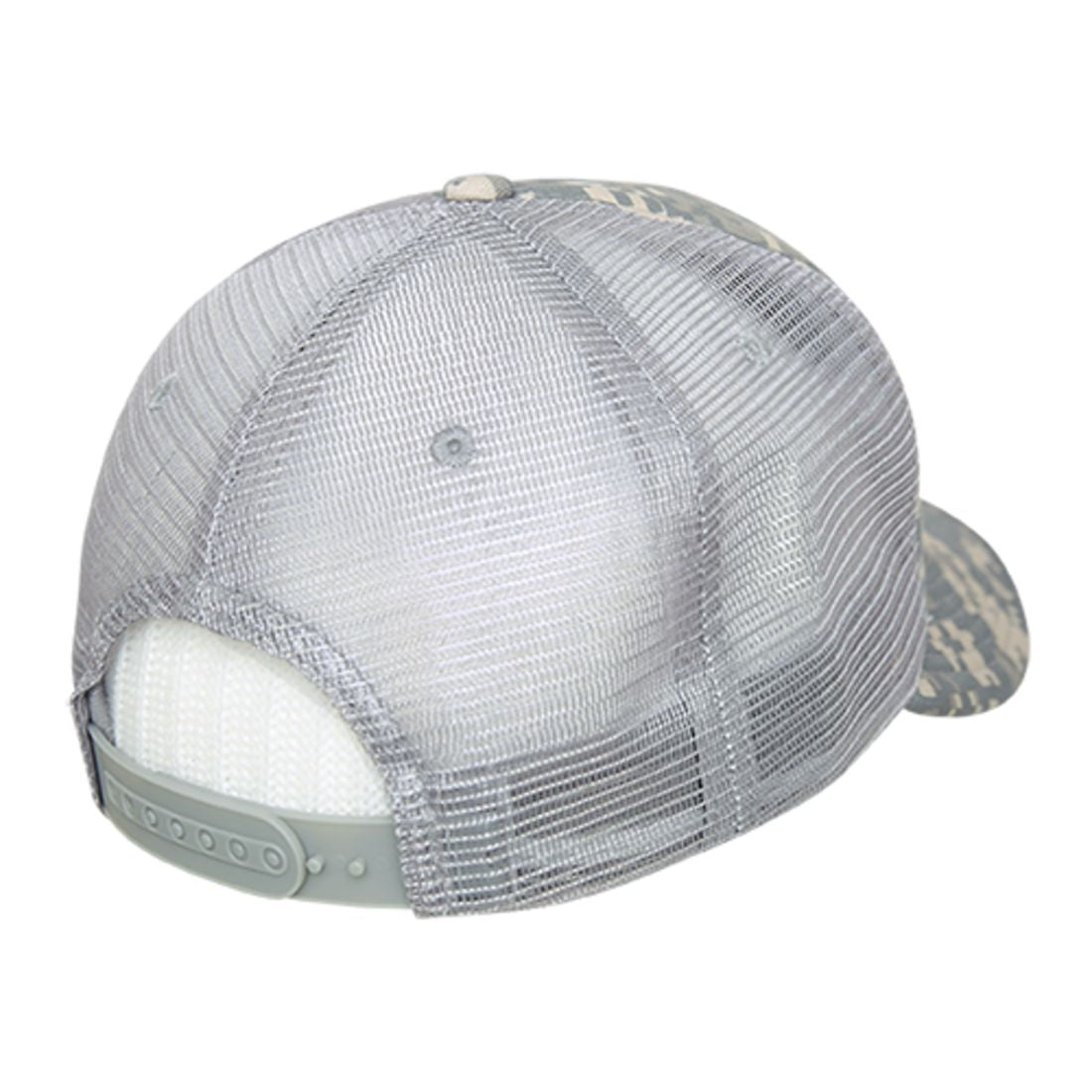 Decky 253 Camouflage Foam Mesh Trucker Hats High Crown 5 Panel Snapback Caps Wholesale