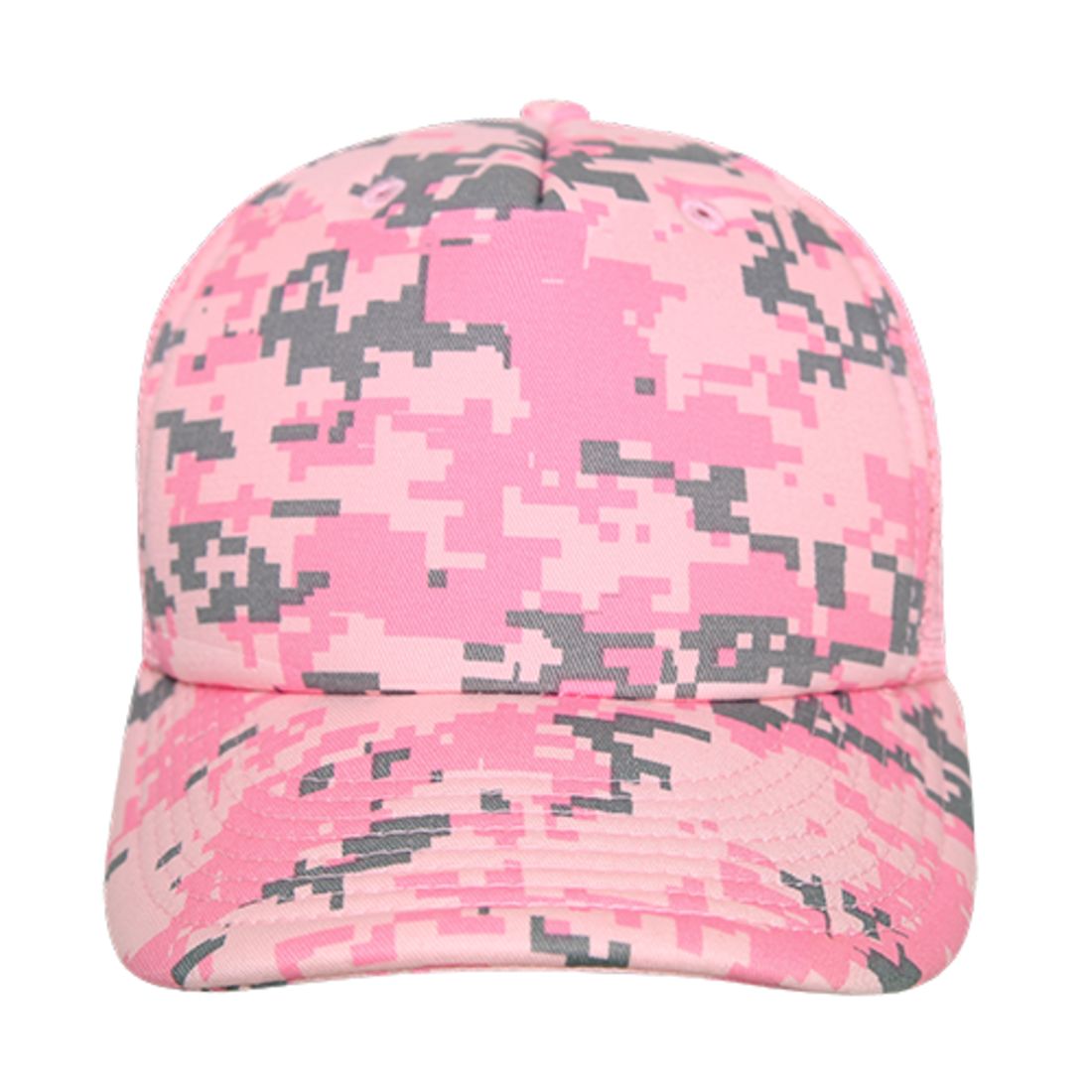 Decky 253 Camouflage Foam Mesh Trucker Hats High Crown 5 Panel Snapback Caps Wholesale