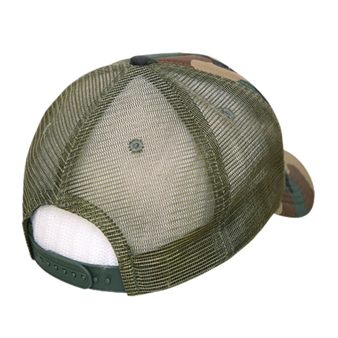 Decky 253 Camouflage Foam Mesh Trucker Hats High Crown 5 Panel Snapback Caps Wholesale