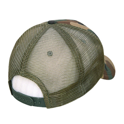 Decky 253 Camouflage Foam Mesh Trucker Hats High Crown 5 Panel Snapback Caps Wholesale