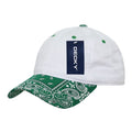 Decky 256 Paisley Bandana Snapback Hats Low Profile 6 Panel Polo Baseball Caps Wholesale