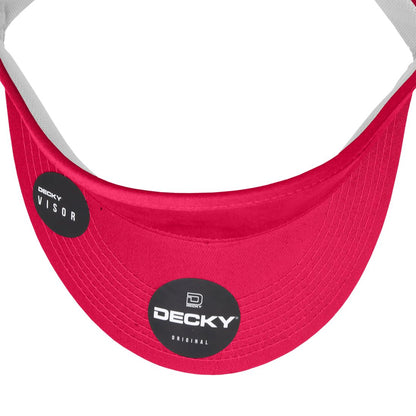 Decky 3015 High Profile Sun Visor Hats Curved Visors Caps Cotton Summer Wholesale