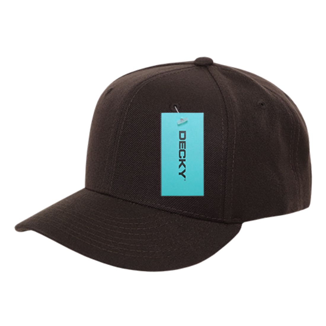Decky 306 Pro Baseball Curved Bill Hats Mid Profile 6 Panel Snapback Caps Wholesale 