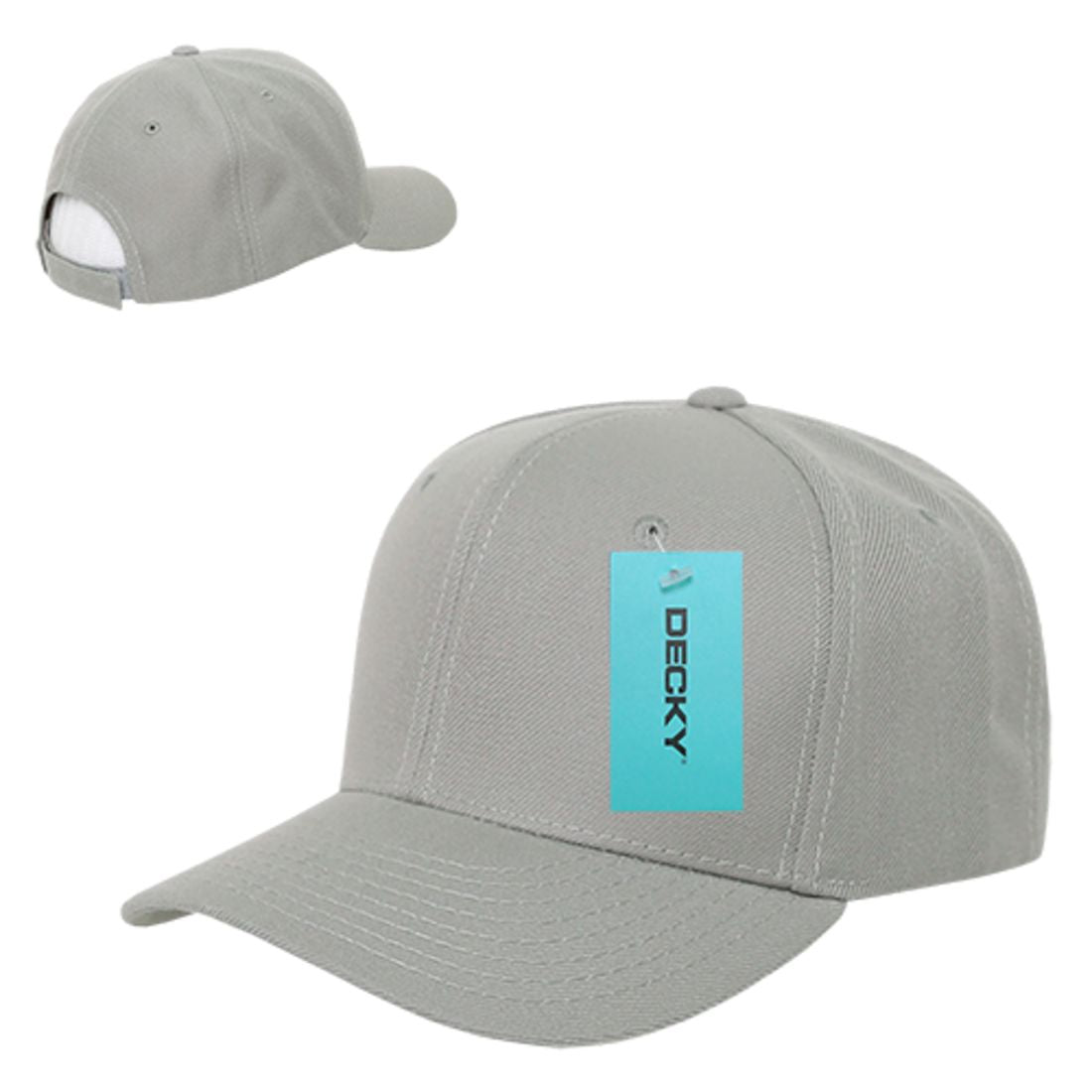 Decky 306 Pro Baseball Curved Bill Hats Mid Profile 6 Panel Snapback Caps Wholesale 