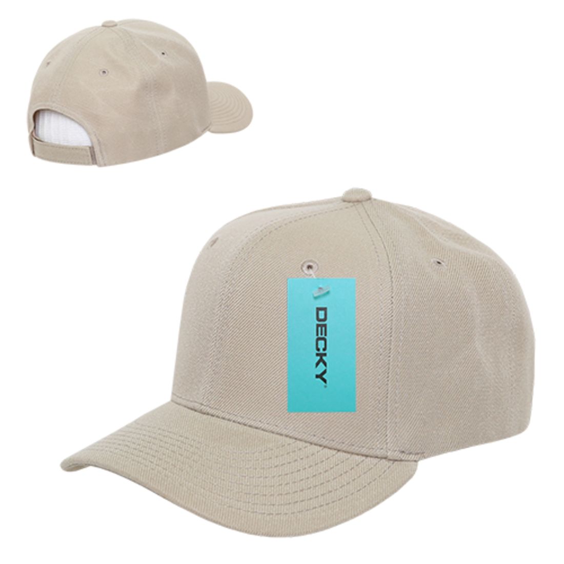 Decky 306 Pro Baseball Curved Bill Hats Mid Profile 6 Panel Snapback Caps Wholesale 