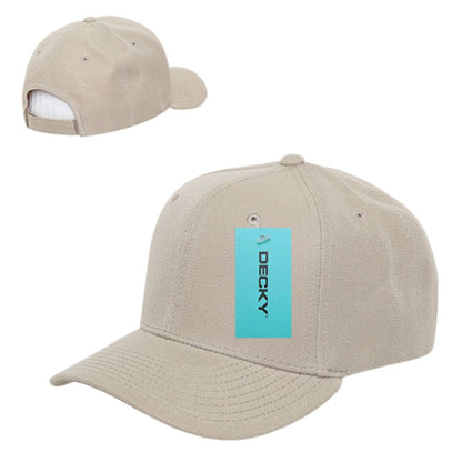 Decky 306 Pro Baseball Curved Bill Hats Mid Profile 6 Panel Snapback Caps Wholesale 