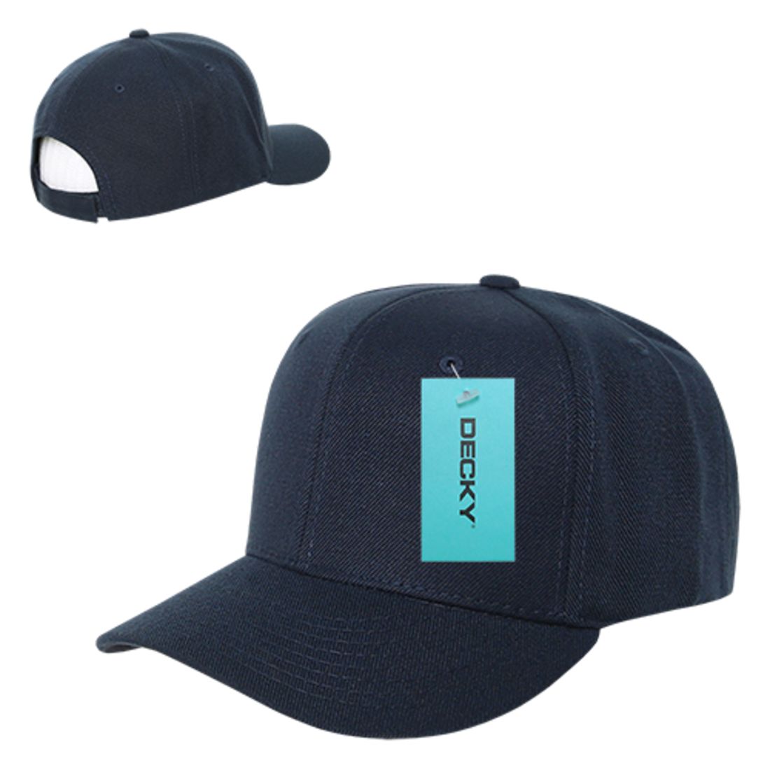 Decky 306 Pro Baseball Curved Bill Hats Mid Profile 6 Panel Snapback Caps Wholesale 