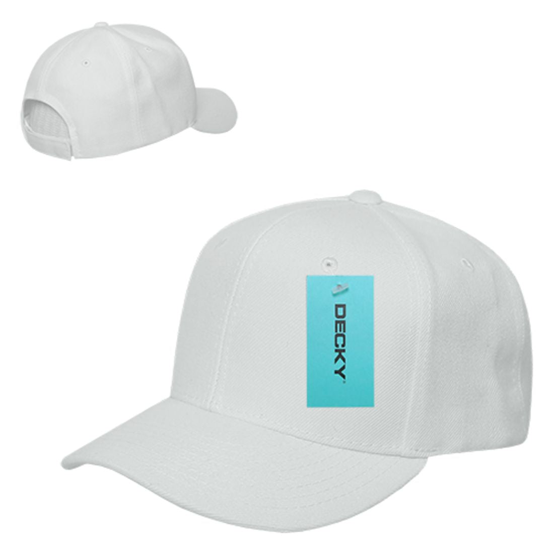 Decky 306 Pro Baseball Curved Bill Hats Mid Profile 6 Panel Snapback Caps Wholesale 