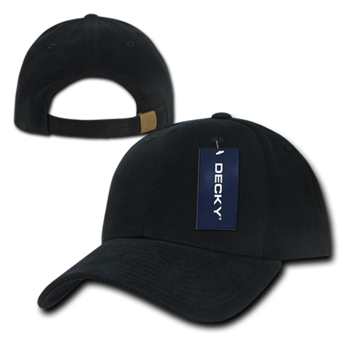 Decky 307 Relaxed Brushed Cotton Hats Low Crown Baseball Caps Structured Wholesale