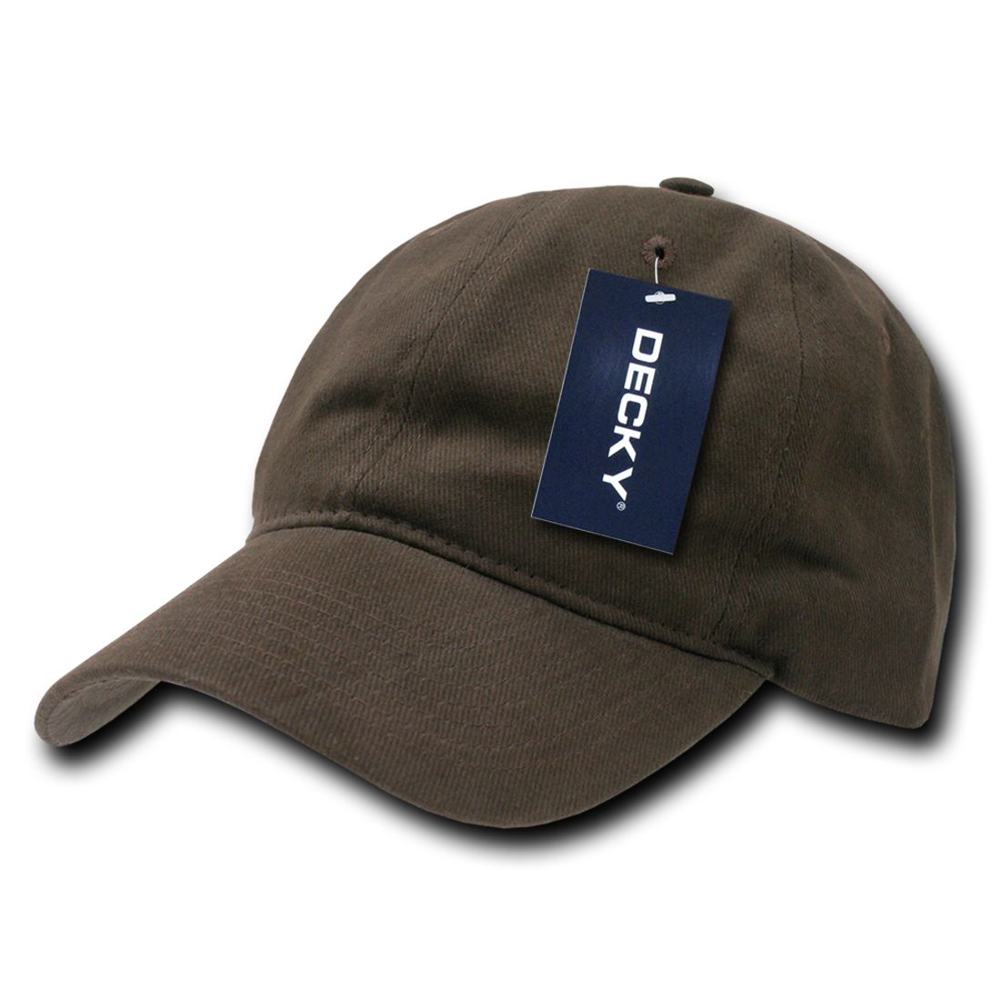 Decky 307 Relaxed Brushed Cotton Hats Low Crown Baseball Caps Structured Wholesale