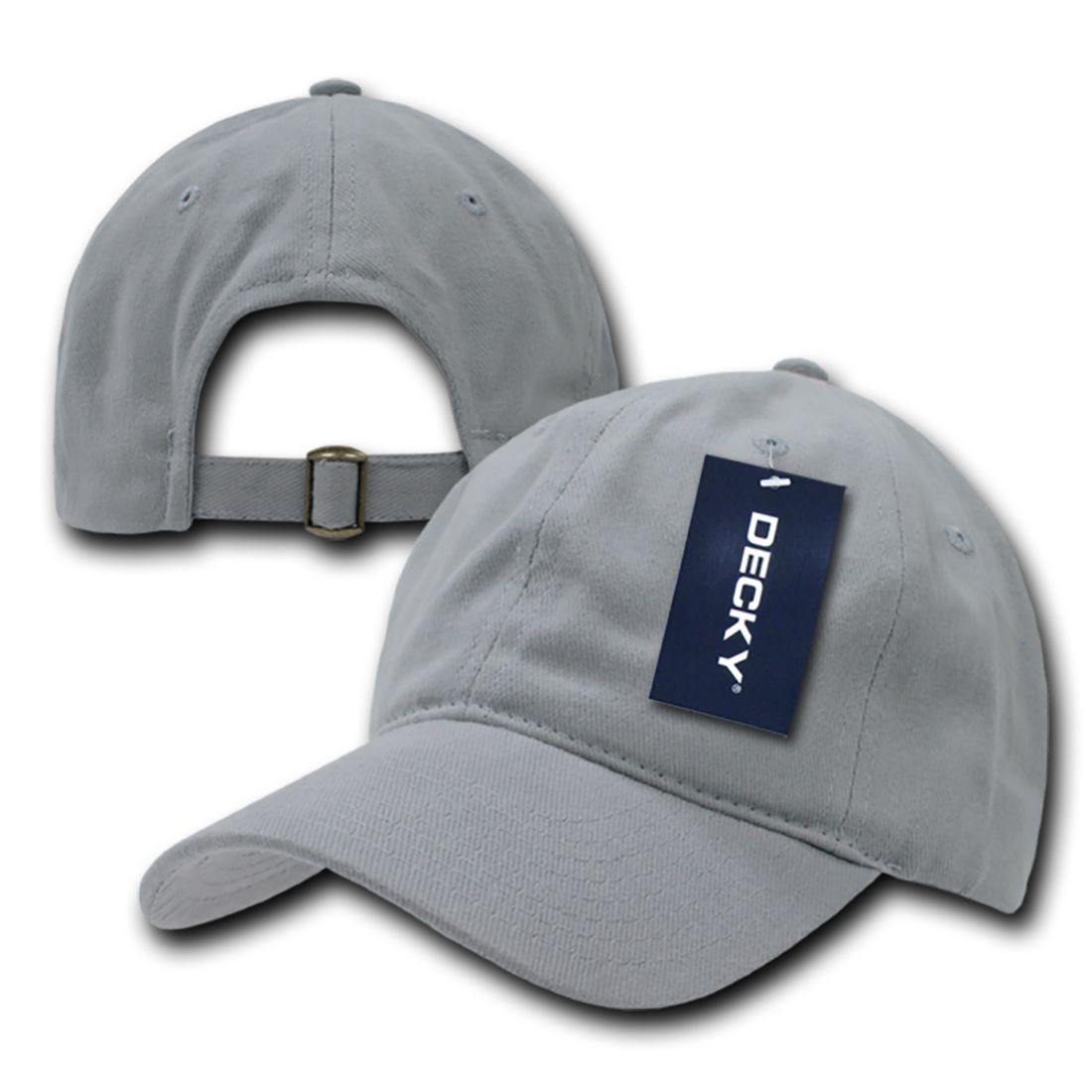 Decky 307 Relaxed Brushed Cotton Hats Low Crown Baseball Caps Structured Wholesale