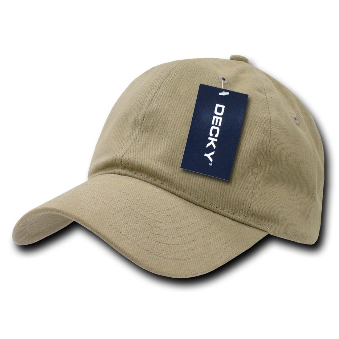Decky 307 Relaxed Brushed Cotton Hats Low Crown Baseball Caps Structured Wholesale