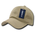 Decky 307 Relaxed Brushed Cotton Hats Low Crown Baseball Caps Structured Wholesale