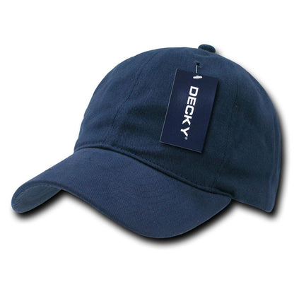 Decky 307 Relaxed Brushed Cotton Hats Low Crown Baseball Caps Structured Wholesale
