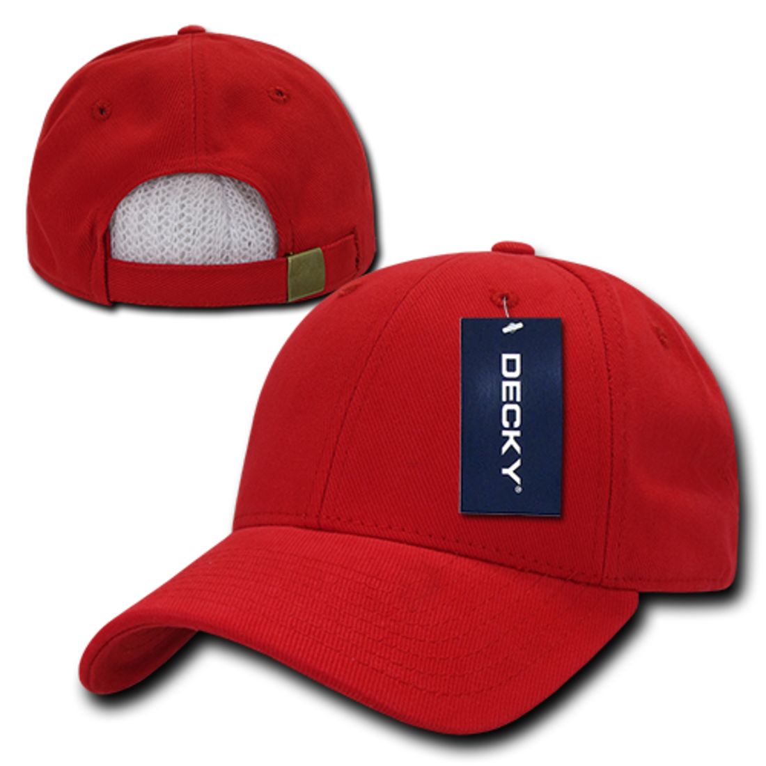 Decky 307 Relaxed Brushed Cotton Hats Low Crown Baseball Caps Structured Wholesale