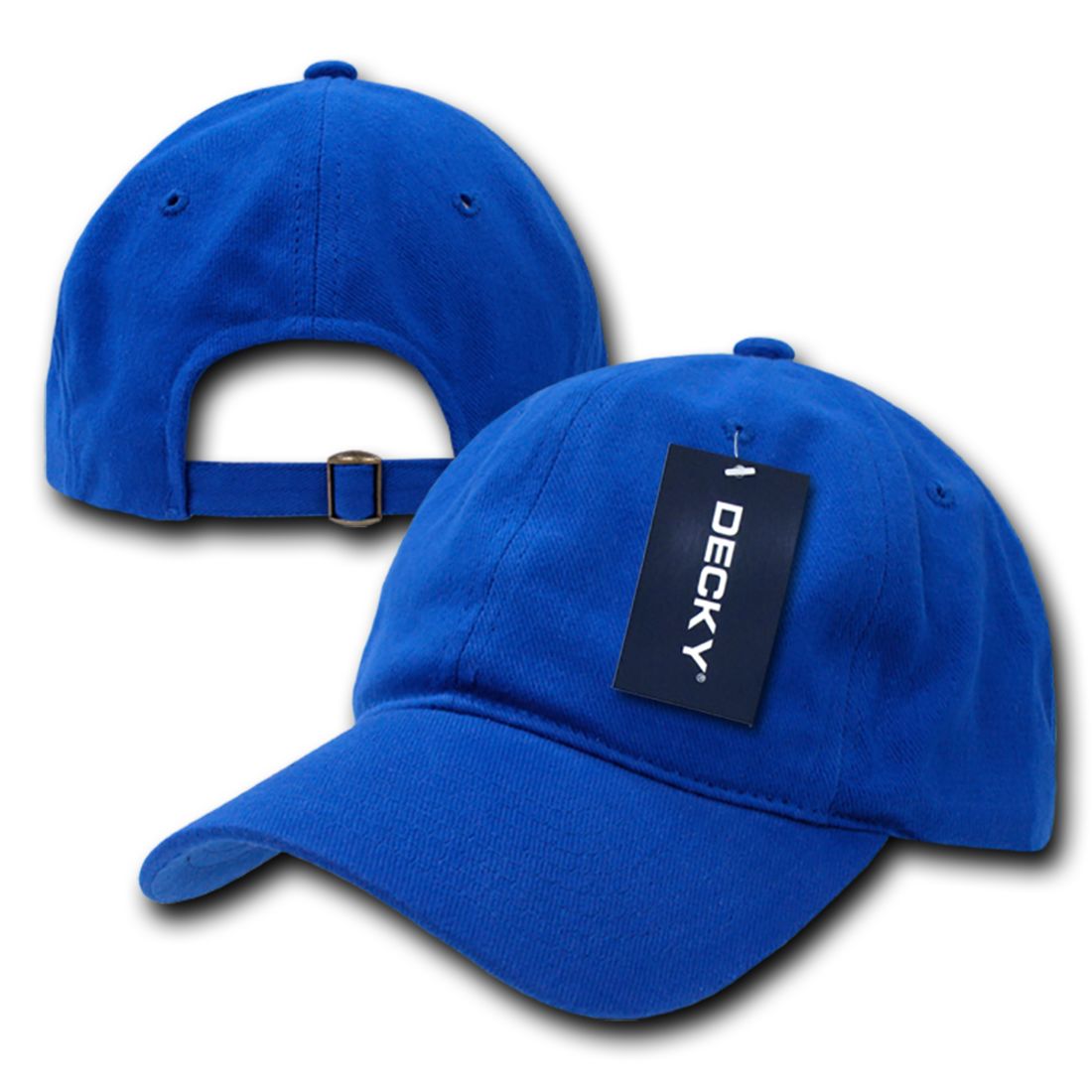 Decky 307 Relaxed Brushed Cotton Hats Low Crown Baseball Caps Structured Wholesale