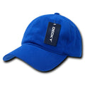 Decky 307 Relaxed Brushed Cotton Hats Low Crown Baseball Caps Structured Wholesale