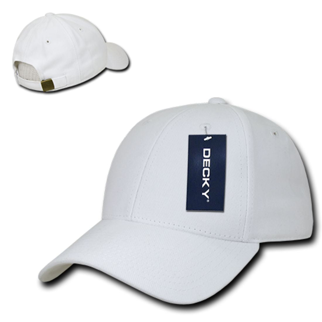 Decky 307 Relaxed Brushed Cotton Hats Low Crown Baseball Caps Structured Wholesale