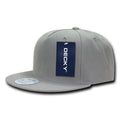 Decky 333 High Profile Structured Hats 5 Panel Flat Bill Snapback Baseball Caps Wholesale