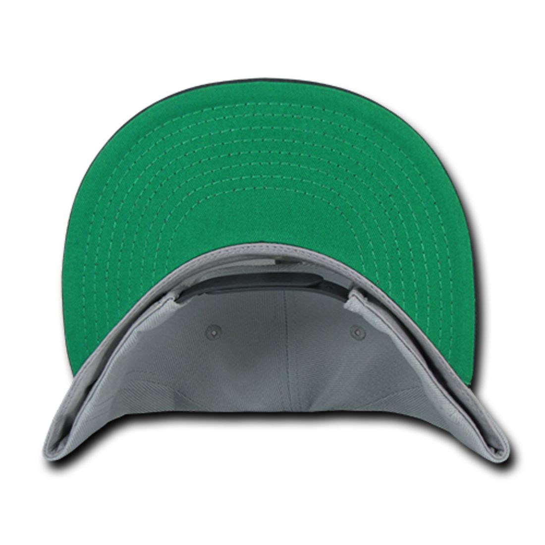 Decky 355 Three Tone Snapback Hats 6 Panel Flat Bill Baseball Caps Structured Wholesale