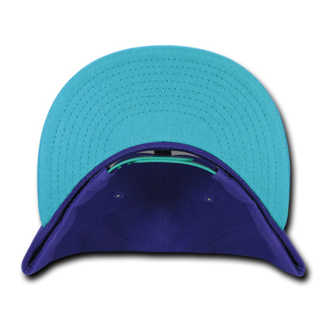Decky 355 Three Tone Snapback Hats 6 Panel Flat Bill Baseball Caps Structured Wholesale