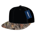 Decky 356 Camouflage Skin Flat Bill Hats High Profile 6 Panel Snapback Caps Wholesale