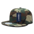 Decky 360 Ripstop Snapback Hats High Profile 6 Panel Flat Bill Baseball Caps Wholesale