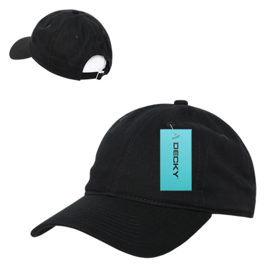 Decky 363 Relaxed Washed Cotton Hats Low Profile 6 Panel Dad Caps Wholesale