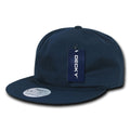 Decky 370 Relaxed Cotton High Profile Snapback Hats 6 Panel Flat Bills Dad Caps Wholesale
