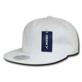 Decky 370 Relaxed Cotton High Profile Snapback Hats 6 Panel Flat Bills Dad Caps Wholesale