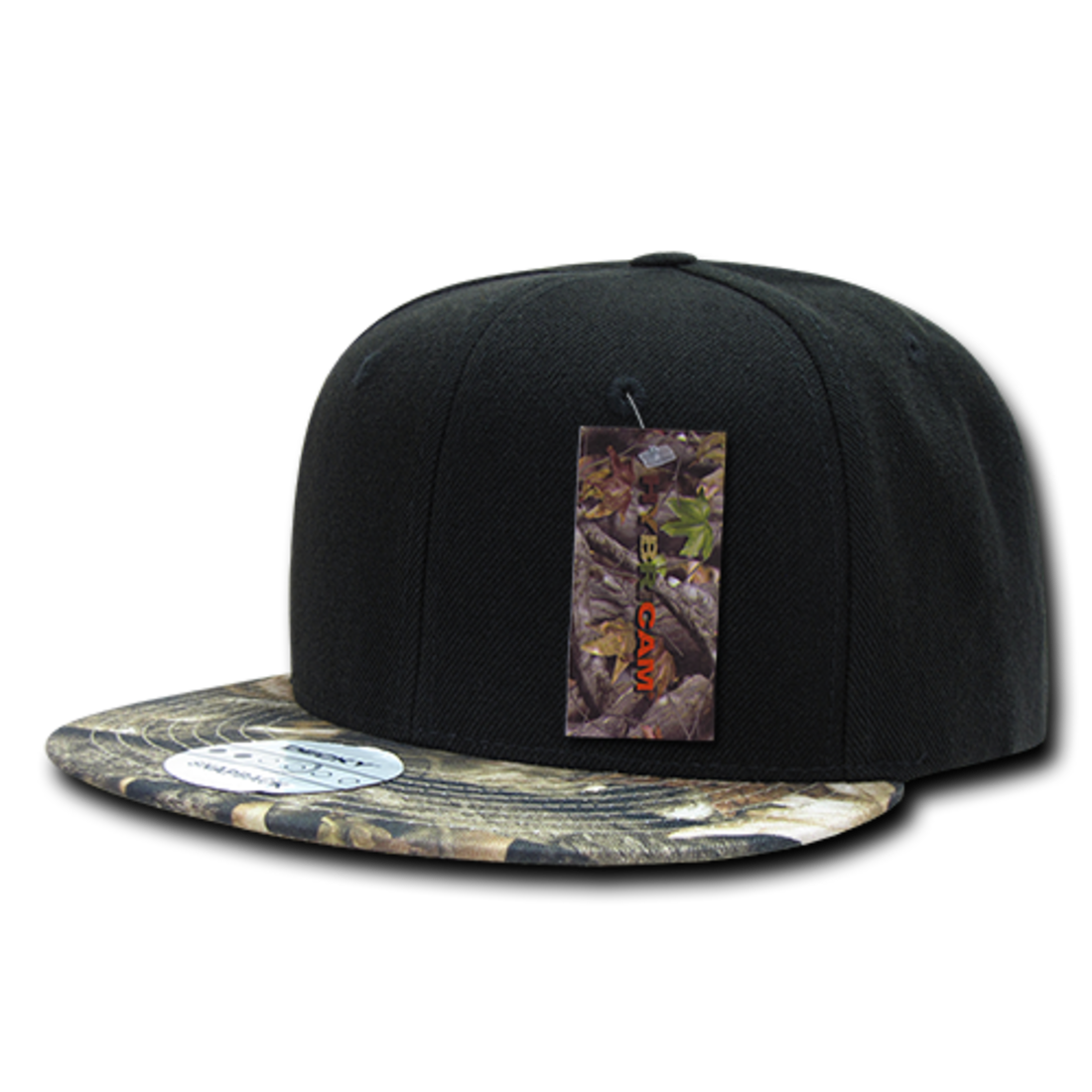 Decky 390 Camouflage Hybricam Snapback Hats 6 Panel Baseball Caps Wholesale